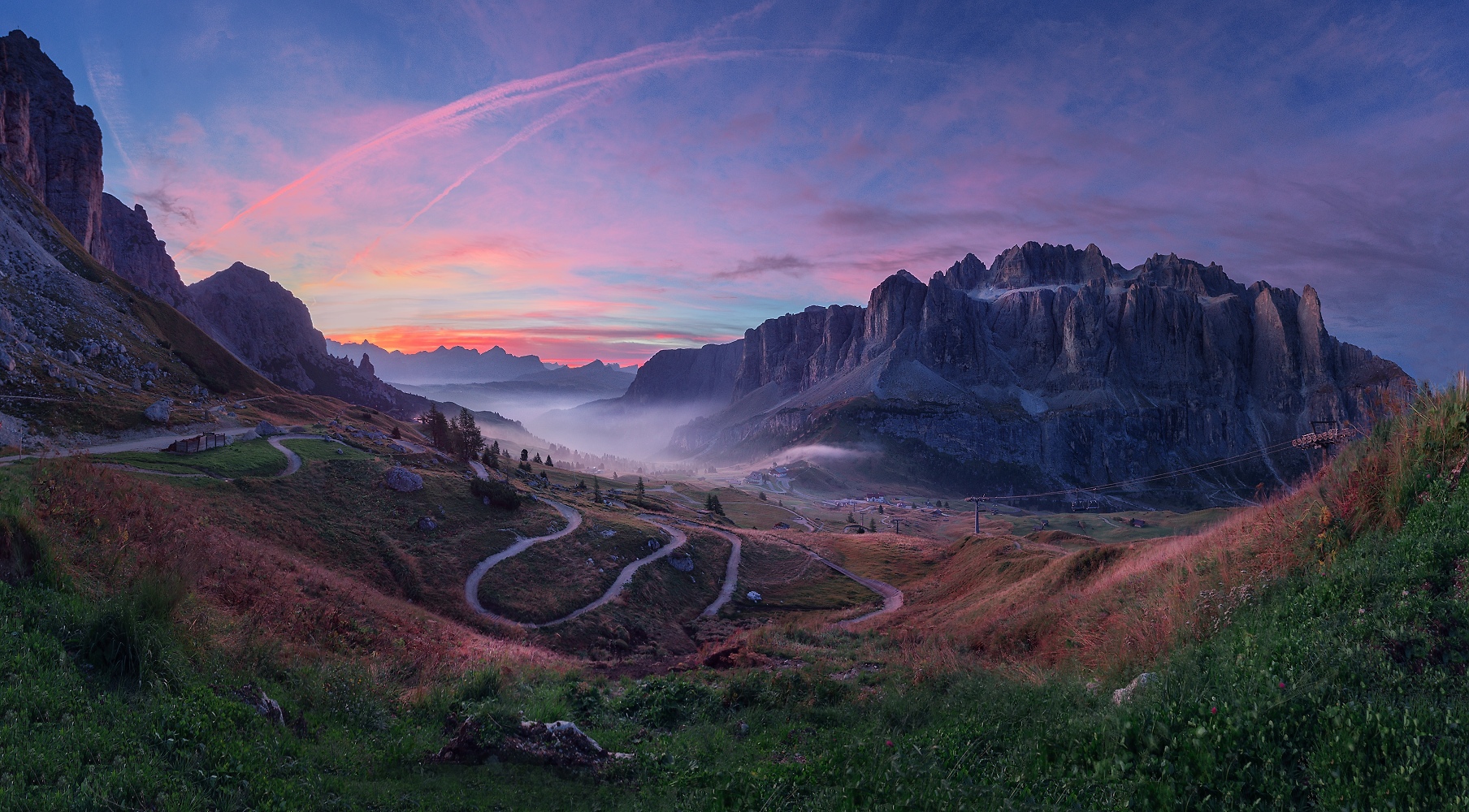 passo gardena brenecker turm